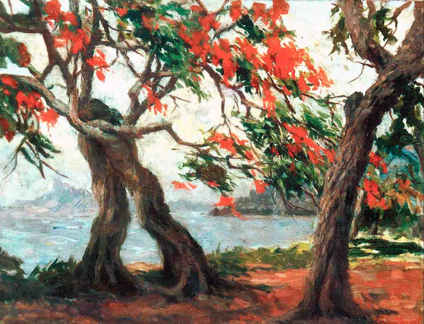 Amor dos Flamboyants, obra de Pedro Bruno, 1948