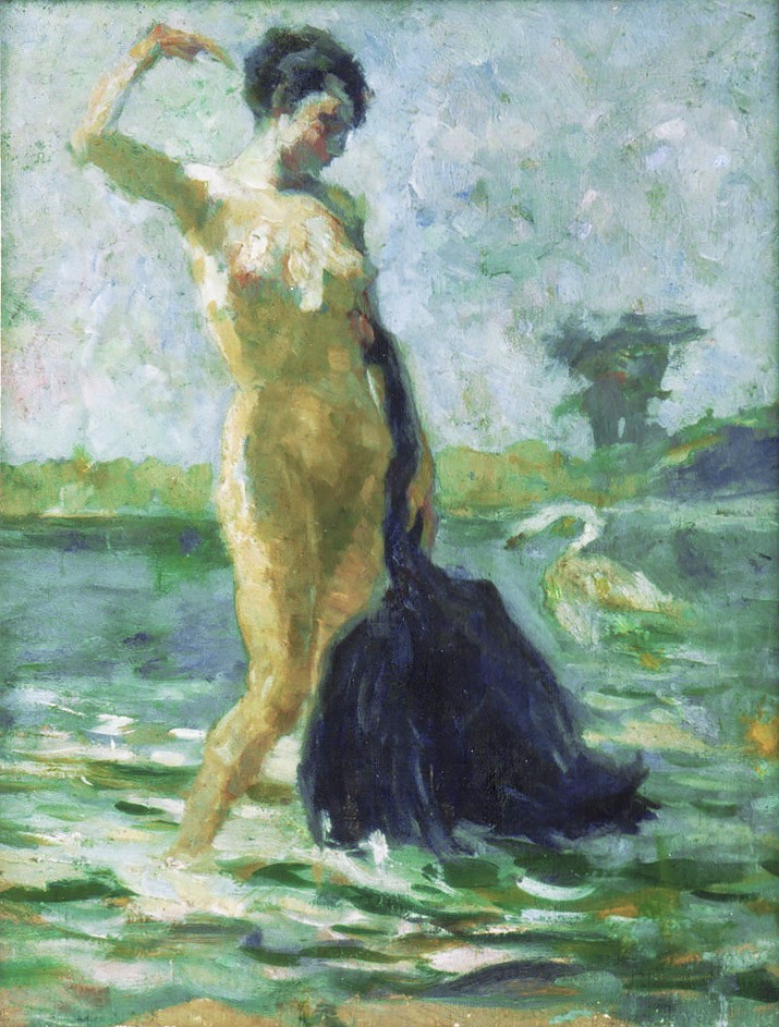 Cisne negro, obra de Pedro Bruno