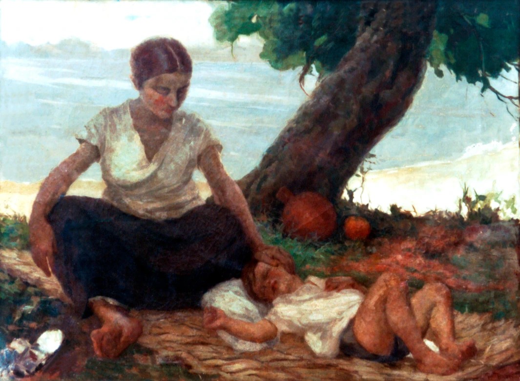 Carícia Materna, obra de Pedro Bruno