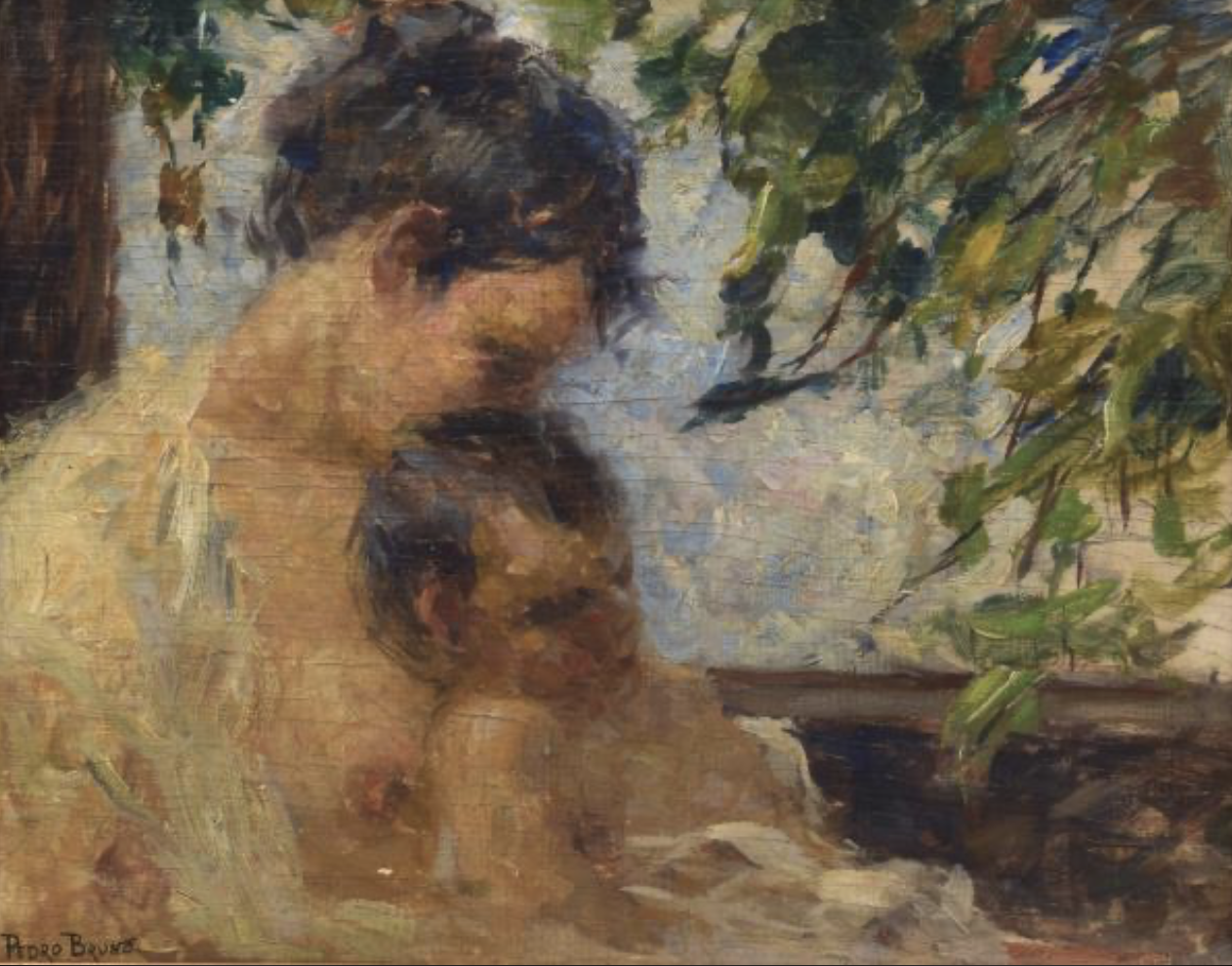 Maternidade, obra de Pedro Bruno